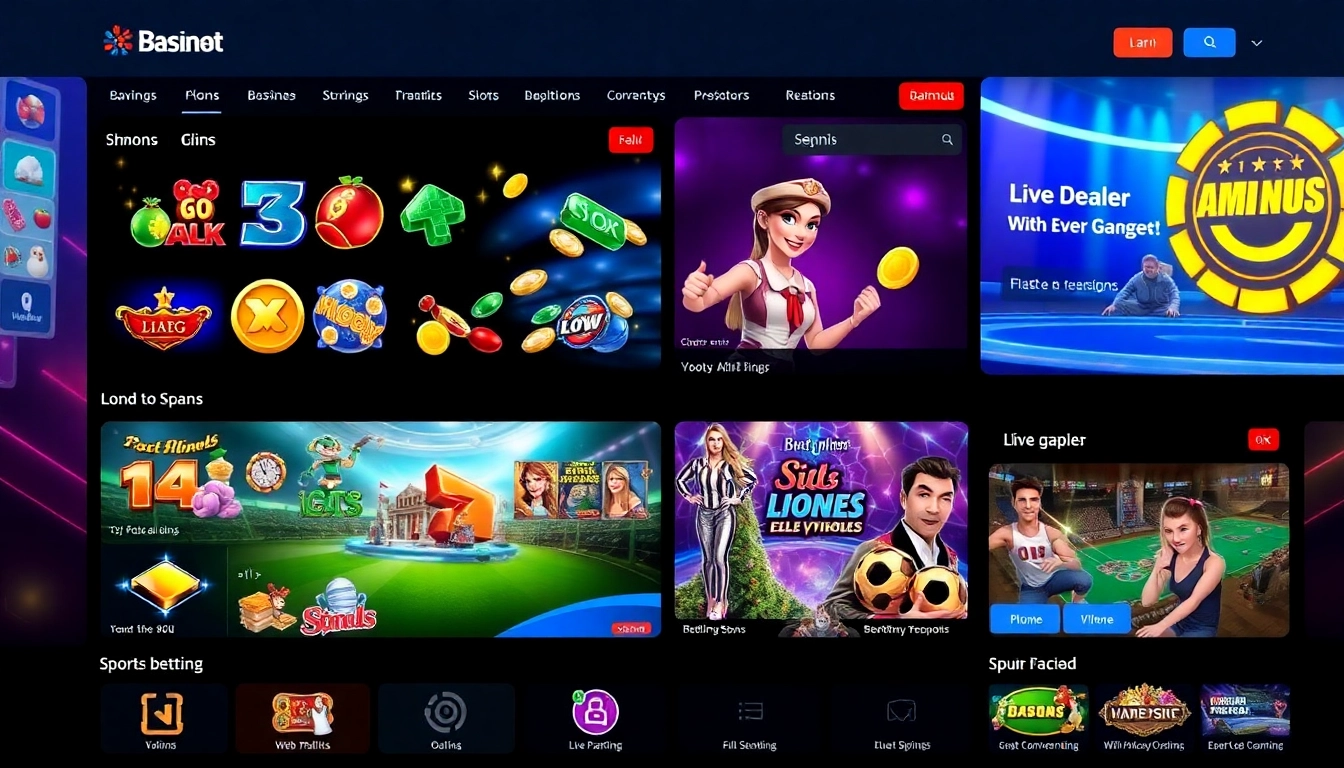 Engaging scene of the ck4444 com online gaming platform showcasing slots, live casino, and sports betting with vibrant visuals and user-friendly interface for Bangladeshi players.